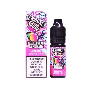 COOL BLACKCURRANT LEMONADE E-LIQUID BY SERIOUSLY SALTY